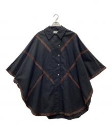 KIARIS VINTAGE（キアリズ ヴィンテージ）の古着「ステンカラーコート」｜ブラック