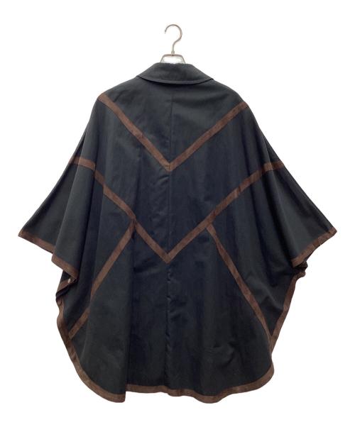 KIARIS VINTAGE（キアリズ ヴィンテージ）kiaris vintage (キアリズ ヴィンテージ) ステンカラーコート ブラック サイズ:SIZE Freeの古着・服飾アイテム