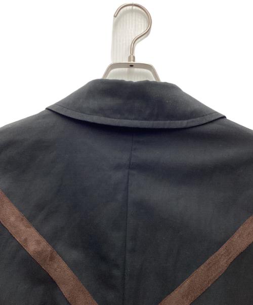 KIARIS VINTAGE（キアリズ ヴィンテージ）kiaris vintage (キアリズ ヴィンテージ) ステンカラーコート ブラック サイズ:SIZE Freeの古着・服飾アイテム