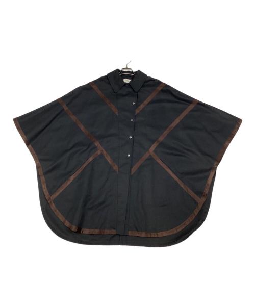 KIARIS VINTAGE（キアリズ ヴィンテージ）kiaris vintage (キアリズ ヴィンテージ) ステンカラーコート ブラック サイズ:SIZE Freeの古着・服飾アイテム