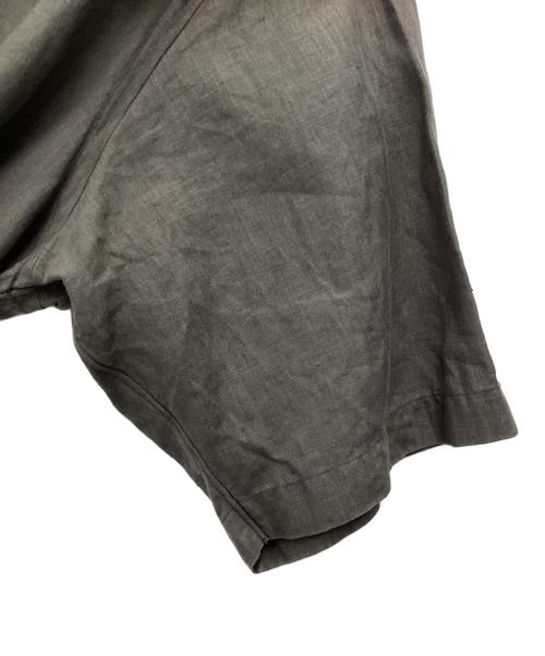 riprap（リップラップ）riprap (リップラップ) セミオープンカラー ショートスリーブシャツ グレー サイズ:SIZE Lの古着・服飾アイテム