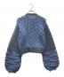 LEINWANDE (ラインヴァンド) mamas patchwork cardigan スカイブルー サイズ:SIZE Free：10000円