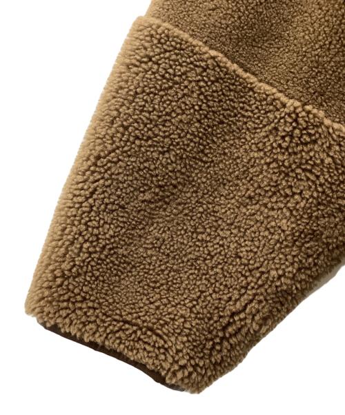 BEAUTY&YOUTH（ビューティーアンドユース）BEAUTY&YOUTH (ビューティーアンドユース) リバーシブルボアジャケット ベージュ サイズ:SIZE Mの古着・服飾アイテム