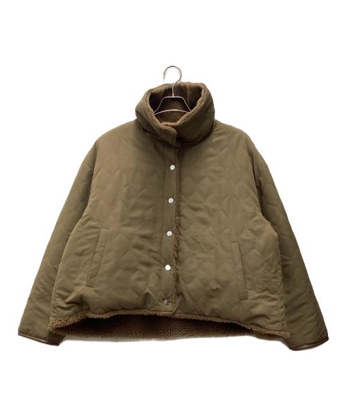 BEAUTY&YOUTH（ビューティーアンドユース）BEAUTY&YOUTH (ビューティーアンドユース) リバーシブルボアジャケット ベージュ サイズ:SIZE Mの古着・服飾アイテム