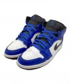 NIKEナイキ）の古着「ハイカットスニーカー」｜ホワイト×ブルー