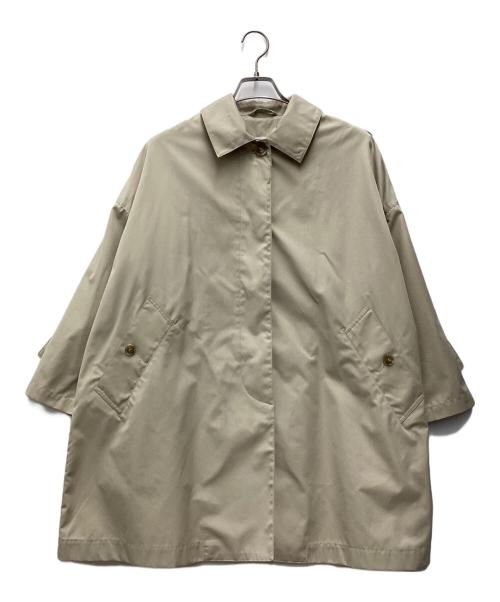 Traditional Weatherwear（トラディショナルウェザーウェア）Traditional Weatherwear (トラディショナルウェザーウェア) ステンカラーコート ベージュ×イエロー サイズ:SIZE 34の古着・服飾アイテム