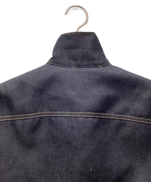 JUNYA WATANABE CDG DENIM（ジュンヤワタナベ コムデギャルソン デニム）JUNYA WATANABE CDG DENIM (ジュンヤワタナベ コムデギャルソン デニム) フェイクボアデニムジャケット インディゴ サイズ:SIZE XSの古着・服飾アイテム