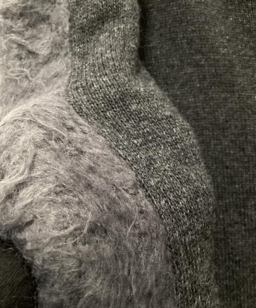 RIM.ARK（リムアーク）RIM.ARK (リムアーク) ブリリアントニットガウン グレー サイズ:Freeの古着・服飾アイテム