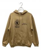 BALENCIAGAバレンシアガ）の古着「WFPS World Food Programme （WFPロゴプリントプルオーバースウェットパーカー）」｜ベージュ