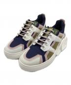 HIDE&JACKハイドアンドジャック）の古着「スニーカー」｜ホワイト×ネイビー