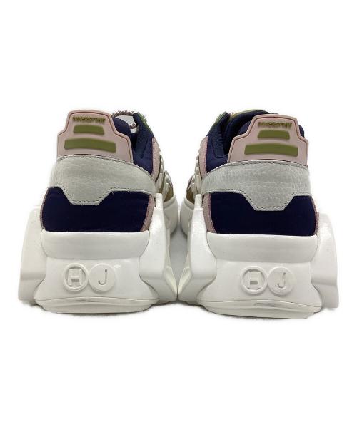 HIDE&JACK（ハイドアンドジャック）HIDE&JACK (ハイドアンドジャック) スニーカー ホワイト×ネイビー サイズ:SIZE 36の古着・服飾アイテム