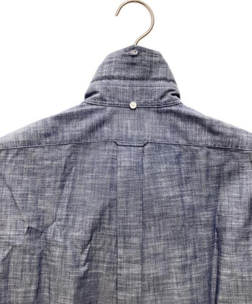 J.PRESS（ジェイプレス）J.PRESS (ジェイプレス) ダンガリー半袖シャツ ネイビー サイズ:Mの古着・服飾アイテム