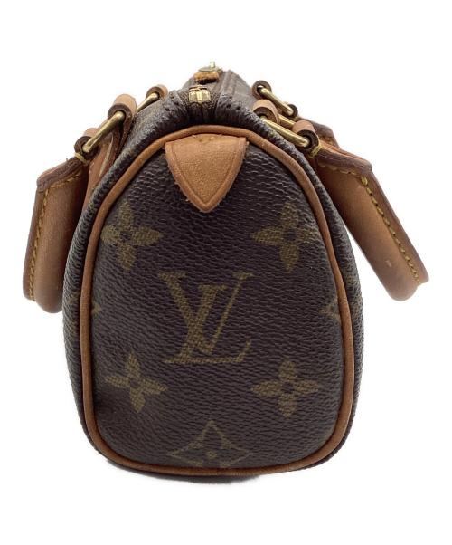 LOUIS VUITTON（ルイ ヴィトン）LOUIS VUITTON (ルイ ヴィトン) ミニスピーディ ハンドバッグ モノグラム ブラウン サイズ:ミニの古着・服飾アイテム