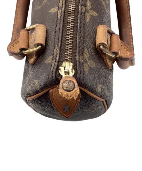 LOUIS VUITTON（ルイ ヴィトン）LOUIS VUITTON (ルイ ヴィトン) ミニスピーディ ハンドバッグ モノグラム ブラウン サイズ:ミニの古着・服飾アイテム