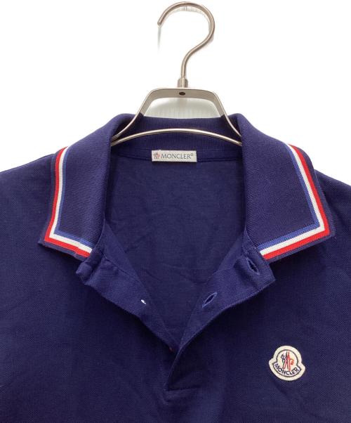 MONCLER（モンクレール）MONCLER (モンクレール) MAGLIA POLO MANICA CORTA トリコロールカラー サイズ:SIZE Sの古着・服飾アイテム