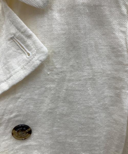 Le minor（ルミノア）Le minor (ルミノア) リネンジャケット アイボリー サイズ:SIZE 38の古着・服飾アイテム