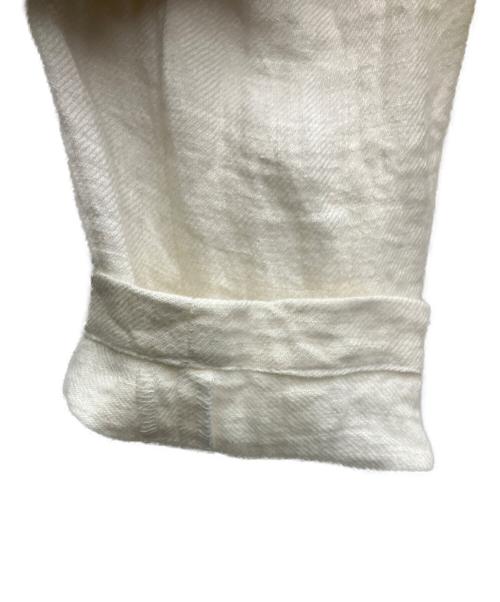 Le minor（ルミノア）Le minor (ルミノア) リネンジャケット アイボリー サイズ:SIZE 38の古着・服飾アイテム