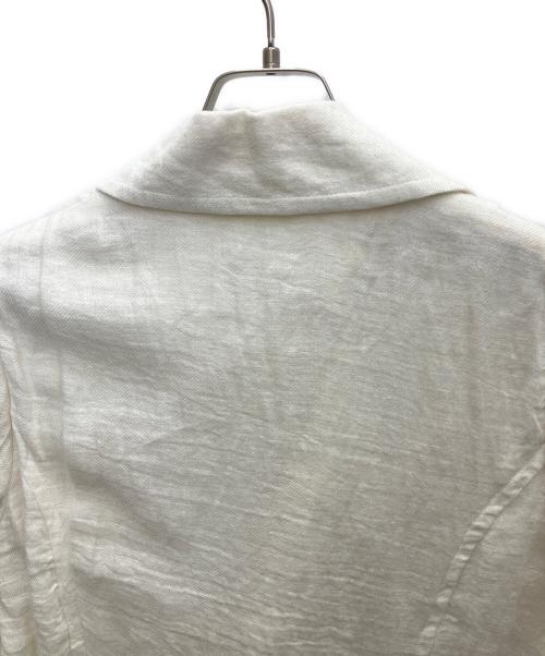 Le minor（ルミノア）Le minor (ルミノア) リネンジャケット アイボリー サイズ:SIZE 38の古着・服飾アイテム