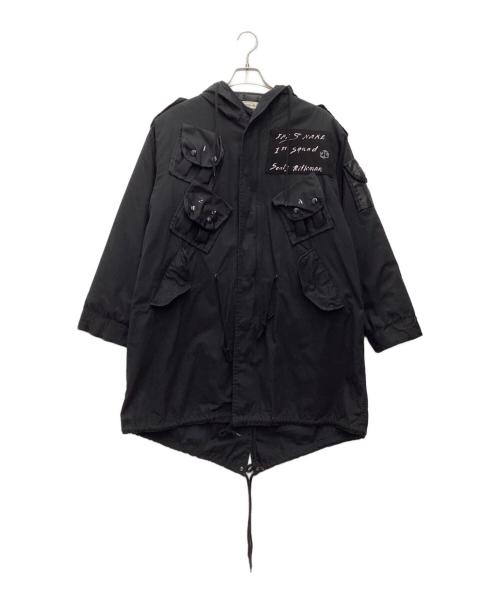 SHANANA MIL（シャナナミル）SHANANA MIL (シャナナミル) ライナー付モッズコート ブラック サイズ:SIZE XSの古着・服飾アイテム