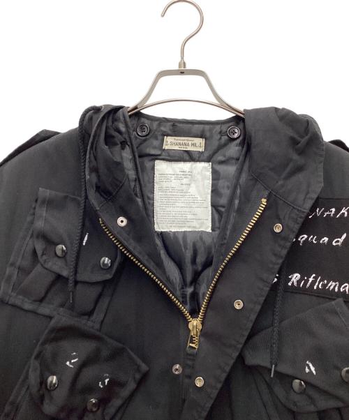 SHANANA MIL（シャナナミル）SHANANA MIL (シャナナミル) ライナー付モッズコート ブラック サイズ:SIZE XSの古着・服飾アイテム