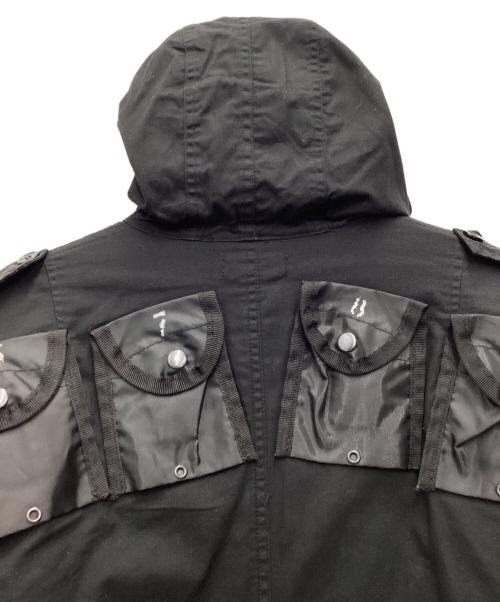 SHANANA MIL（シャナナミル）SHANANA MIL (シャナナミル) ライナー付モッズコート ブラック サイズ:SIZE XSの古着・服飾アイテム