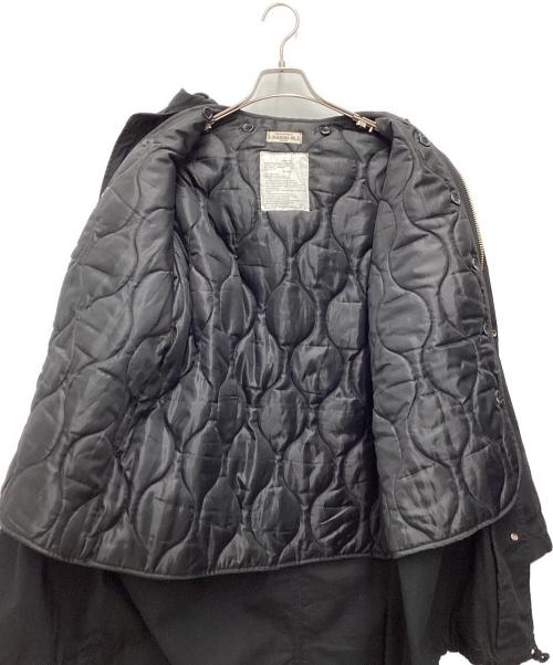 SHANANA MIL（シャナナミル）SHANANA MIL (シャナナミル) ライナー付モッズコート ブラック サイズ:SIZE XSの古着・服飾アイテム