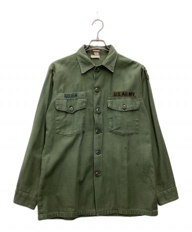 中古・古着通販】- (-) 米軍 ミリタリーシャツ オリーブ サイズ:SIZE