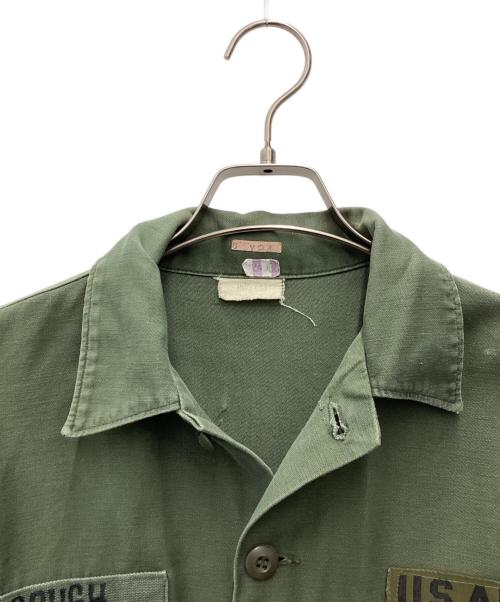 -（-）- (-) 米軍 ミリタリーシャツ オリーブ サイズ:SIZE 不明の古着・服飾アイテム