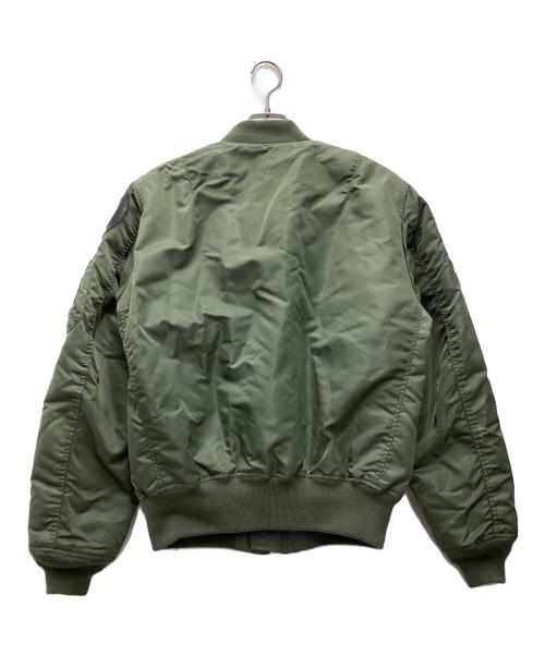 AVIREX（アヴィレックス）AVIREX (アヴィレックス) MA-1 TOP GUN スカジャン オリーブ サイズ:SIZE Lの古着・服飾アイテム