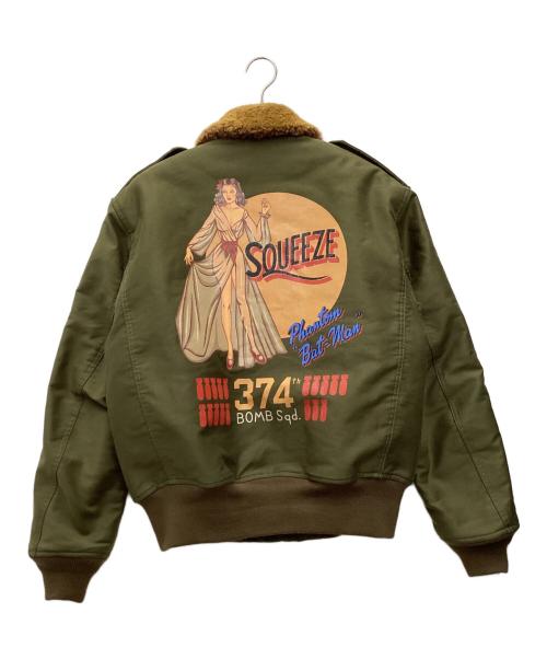 TOYS MCCOY（トイズマッコイ）TOYS McCOY (トイズマッコイ) フライトジャケット オリーブ サイズ:SIZE 40の古着・服飾アイテム