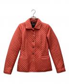 Salvatore Ferragamoサルヴァトーレ フェラガモ）の古着「キルティングジャケット」｜ピンク