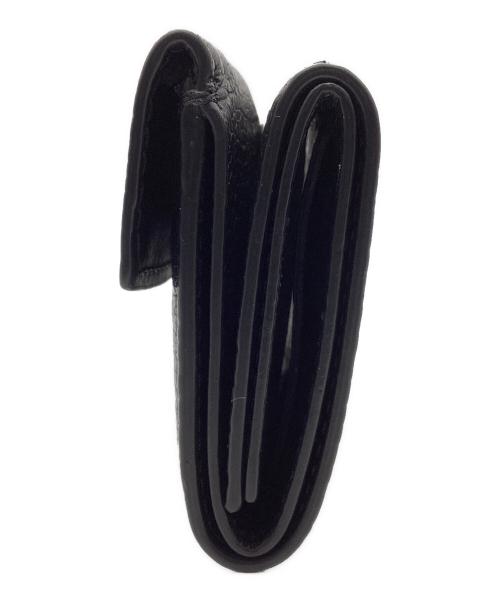 Maison Margiela（メゾンマルジェラ）Maison Margiela (メゾンマルジェラ) スリフォールドコンパクトウォレット ブラックの古着・服飾アイテム