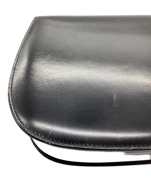 GUCCI（グッチ）GUCCI (グッチ) 2WAYレザーバッグ　バンブー ブラックの古着・服飾アイテム