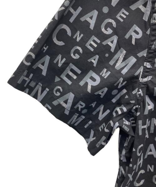 ARMANI EXCHANGE（アルマーニ エクスチェンジ）ARMANI EXCHANGE (アルマーニ エクスチェンジ) 半袖シャツ ブラック サイズ:Mの古着・服飾アイテム