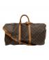 LOUIS VUITTON (ルイ ヴィトン) モノグラム キーポル・バンドリエール55 ブラウン サイズ:55：54000円