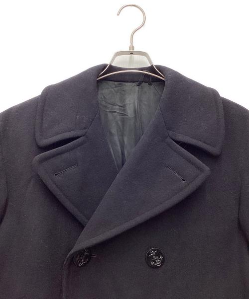 US NAVY（ユーエスネイビー）US NAVY (ユーエスネイビー) Pコート MILITARY VINTAGE ネイビー サイズ:SIZE 38Rの古着・服飾アイテム