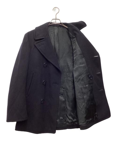 US NAVY（ユーエスネイビー）US NAVY (ユーエスネイビー) Pコート MILITARY VINTAGE ネイビー サイズ:SIZE 38Rの古着・服飾アイテム