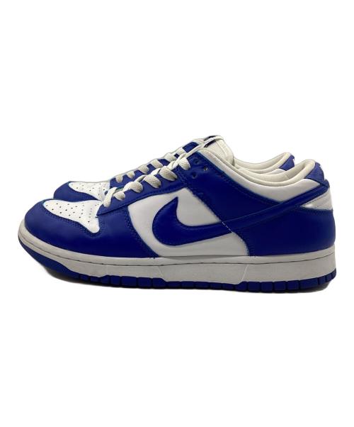 NIKE（ナイキ）NIKE (ナイキ) ローカットスニーカー Varsity Royal/Kentucky ホワイト×ブルー サイズ:SIZE 27.5cmの古着・服飾アイテム
