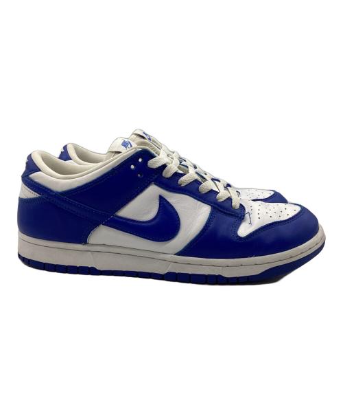 NIKE（ナイキ）NIKE (ナイキ) ローカットスニーカー Varsity Royal/Kentucky ホワイト×ブルー サイズ:SIZE 27.5cmの古着・服飾アイテム