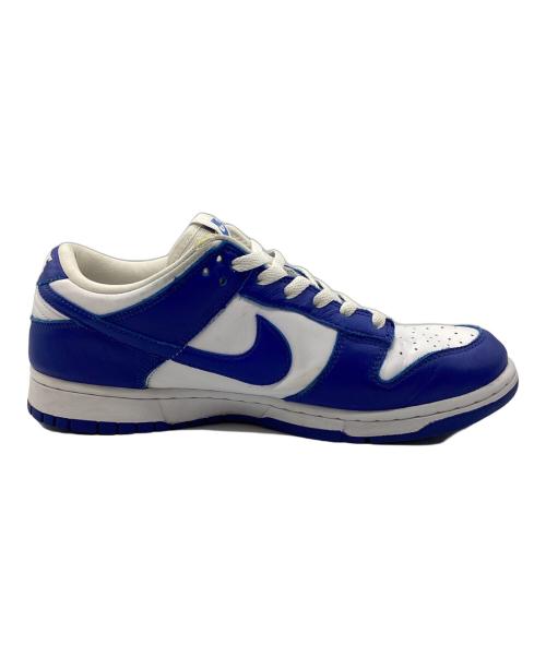 NIKE（ナイキ）NIKE (ナイキ) ローカットスニーカー Varsity Royal/Kentucky ホワイト×ブルー サイズ:SIZE 27.5cmの古着・服飾アイテム