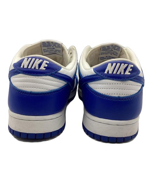 NIKE（ナイキ）NIKE (ナイキ) ローカットスニーカー Varsity Royal/Kentucky ホワイト×ブルー サイズ:SIZE 27.5cmの古着・服飾アイテム