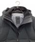 中古・古着 Descente ALLTERRAIN (デザイント オルテライン) STRATUM 2in1ダウンジャケット 水沢ダウン ブラック サイズ:SIZE L：60000円