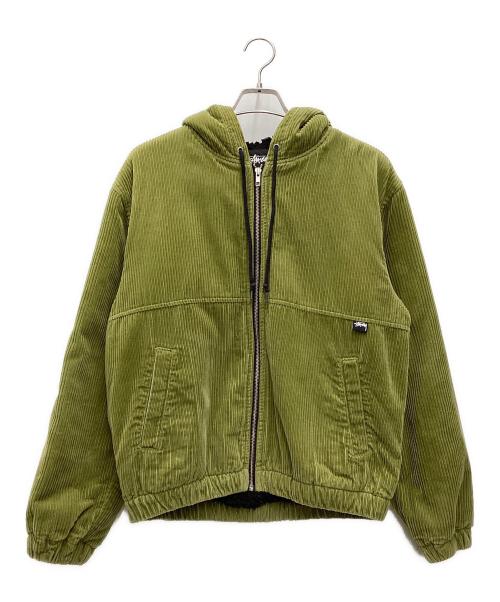 stussy（ステューシー）stussy (ステューシー) Wide Wale Work JKT グリーン サイズ:SIZE Mの古着・服飾アイテム