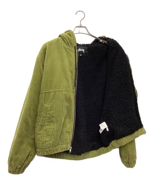 stussy（ステューシー）stussy (ステューシー) Wide Wale Work JKT グリーン サイズ:SIZE Mの古着・服飾アイテム