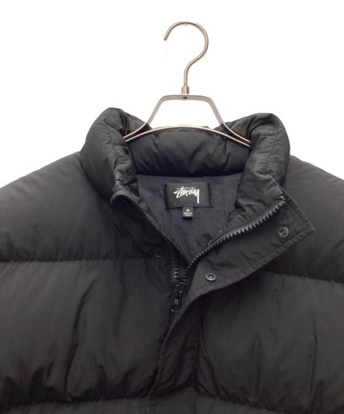 stussy（ステューシー）stussy (ステューシー) Ripstop Down Puffer ブラック サイズ:SIZE Mの古着・服飾アイテム
