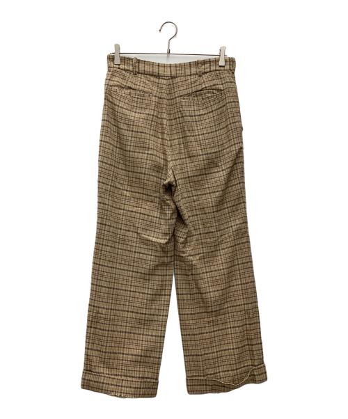 AURALEE（オーラリー）AURALEE (オーラリー) SILK SUMMER TWEED SLACKS ベージュ サイズ:SIZE 3の古着・服飾アイテム