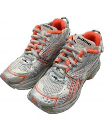 BALENCIAGA（バレンシアガ）の古着「スニーカー RUNNER」｜ホワイト×オレンジ