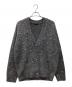 MAISON SPECIAL（メゾンスペシャル）の古着「Sparkling Bijou Knit Cardigan」｜グレー