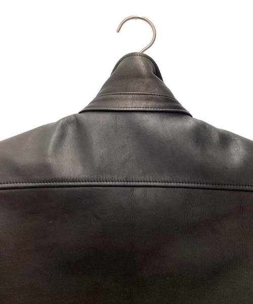 Rags McGREGOR（ラグスマックレガー）Rags McGREGOR (ラグスマックレガー) A-2 シングルライダースジャケット ブラック サイズ:SIZE Sの古着・服飾アイテム