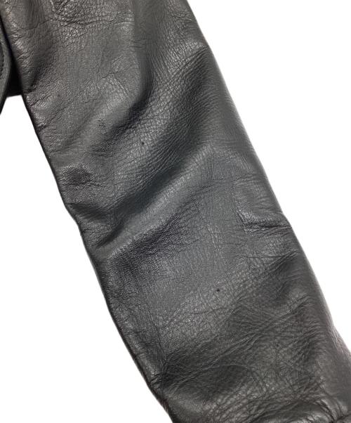 Rags McGREGOR（ラグスマックレガー）Rags McGREGOR (ラグスマックレガー) A-2 シングルライダースジャケット ブラック サイズ:SIZE Sの古着・服飾アイテム